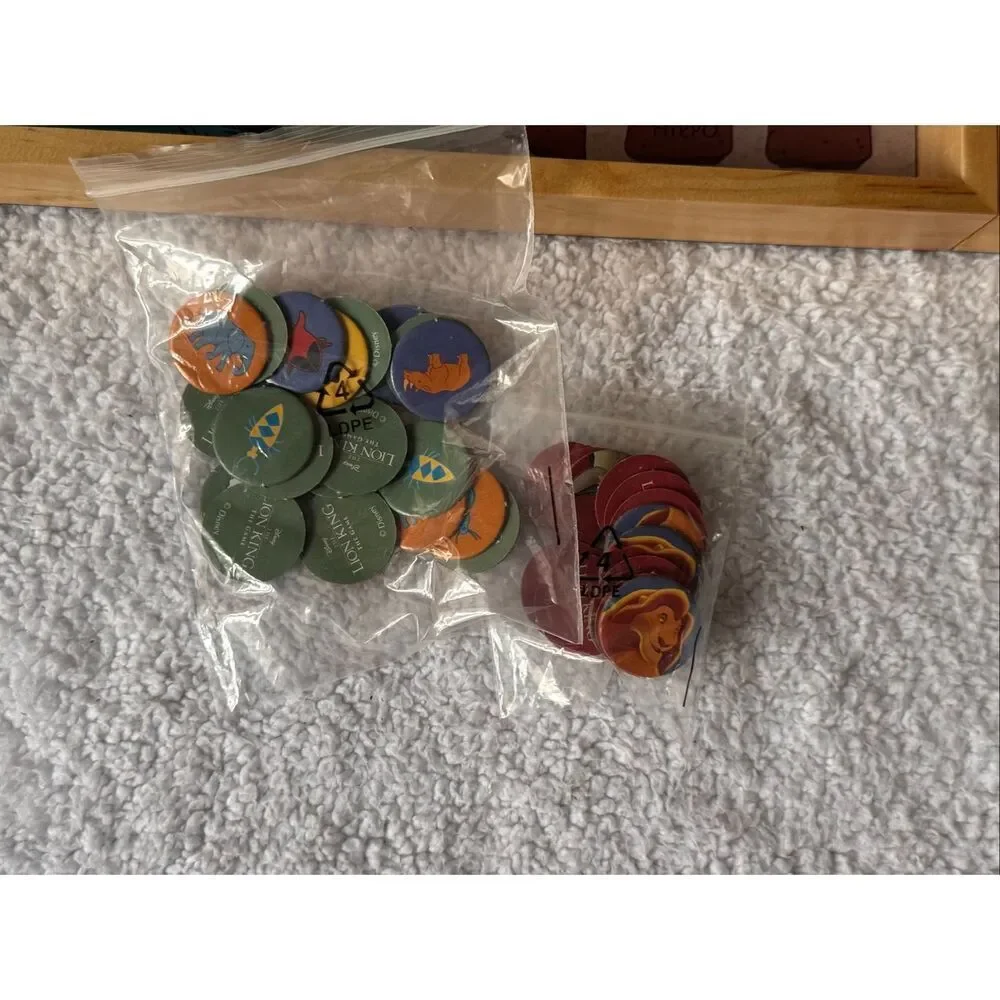 Disney The Lion King Board Game/Wood Retro Edition